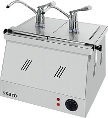 Saro Bainmarie 2X1/4 GN 200 mit Dispenser  Modell BM-0214 