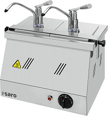  Saro Bainmarie 2X1/6 GN 200 mit Dispenser BM-0216 