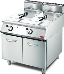  Gastro M Gasfritteuse 70/80FRG 2 x 13L 