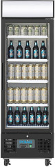  Polar G-Serie Standkühlschrank mit Display 218Ltr Schwarz 