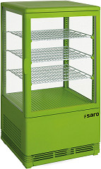  Saro Mini-Umluftkühlvitrine SC 70 grün 