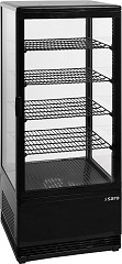  Saro K&uuml;hlvitrine 98 Liter,  Modell SC 100 schwarz 