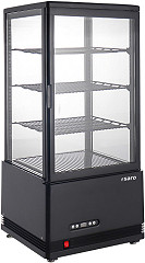  Saro K&uuml;hlvitrine  Modell SC 80 AV, schwarz 