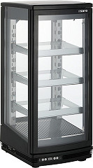  Saro K&uuml;hlvitrine  Modell SC 95, schwarz 