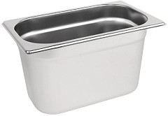  Vogue GN-Beh&auml;lter Edelstahl 15cm GN1/4 