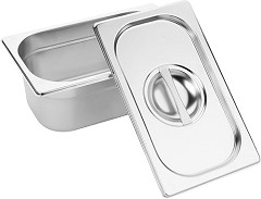  Vogue 6x GN-Beh&auml;lter mit Deckel GN1/9 (6 St&uuml;ck) 
