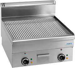 Saro Elektrogrillplatte gerillt Tischmodell EFT66R 