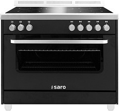  Saro Induktionsherd +Elektrobackofen  Modell TS95IND61N schwarz 