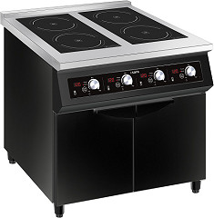  Saro Induktionsherd mit 4 Feldern  Modell NIKOS 