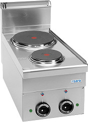  Saro Elektroherd, 2 Platten 600 Line Tischmodell E26 