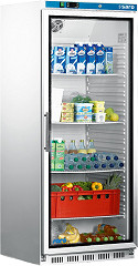  Saro Lagerk&uuml;hlschrank mit Glast&uuml;r - wei&szlig;,  Modell HK 600 GD V2 