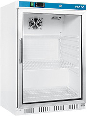  Saro Lagerkühlschrank mit Glastür - weiß HK 200 GD 