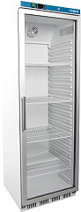  Saro Lagerk&uuml;hlschrank mit Glast&uuml;r - wei&szlig;,  Modell HK 400 GD V2 