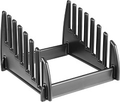  Hygiplas Kunststoff-Schneidebretthalter &ndash; 7 x 14 mm Schlitze 