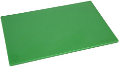  Hygiplas antibakterielles LDPE Schneidebrett grün 450x300x10mm 