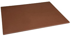  Hygiplas LDPE Schneidebrett braun 60x45x1cm 