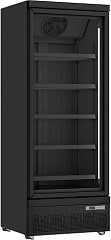  Saro Tiefk&uuml;hlschrank mit Glast&uuml;r,  Modell GTK 560 PRO - schwarz 