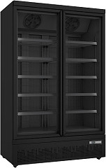  Saro Tiefk&uuml;hlschrank mit 2 Glast&uuml;ren,  Modell GTK 930 PRO - schwarz 
