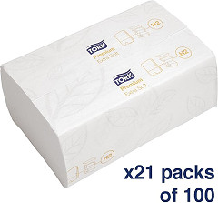  Tork Xpress Extra Soft Multifold Handtuch (Pack 2100) 