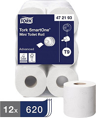  Tork Smart One Mini-Toilettenpapier (12er Pack) 