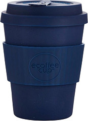  ecoffee cup Bamboo Wiederverwendbare Kaffeetasse Dark Energy Navy 12oz 