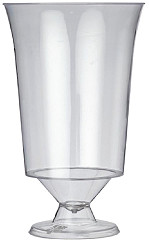 Plastico Einwegweinglas 175ml 