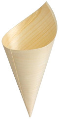  Fiesta Green Biologisch abbaubare Holzt&uuml;te 17 x 7,5cm 