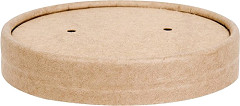  Fiesta recycelbare Deckel für Suppenbehälter, 98 mm (500 Stück) 