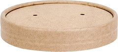  Fiesta recycelbare Deckel f&uuml;r Suppenbeh&auml;lter, 98 mm (500 St&uuml;ck) 