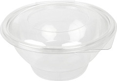  Gastronoble Faerch Contour recycelbare Deli-Schalen mit Deckel 1000 ml (200 St&uuml;ck) 