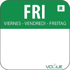  Vogue Lebensmitteletiketten Freitag gr&uuml;n 