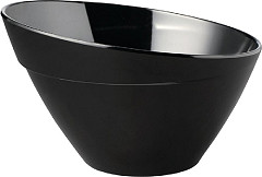  APS Balance schr&auml;ge Schale schwarz 30cm 