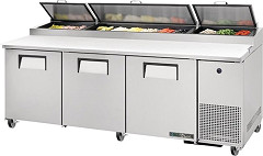  True TPP-93 Pizzak&uuml;hltisch 3-t&uuml;rig 875L 