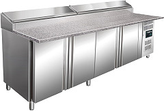 Saro Belegstation 1/3 GN mit Granitarbeitsplatte,  Modell GN SH 2500 