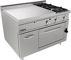  Saro Gl&uuml;hplattenherd Gasofen+ 2 Brenner +T&uuml;r  Modell LQ / TPG6LO 