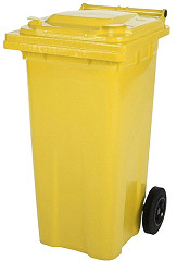  Saro 2 Rad Müllgroßbehälter 120 Liter -gelb- MGB120GE 