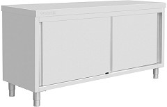  Vogue Standbodenschrank Edelstahl 900x1800x600mm 