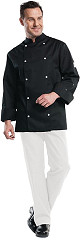  Chaud Devant Firenze Kochjacke lange &Auml;rmel schwarz XXL 