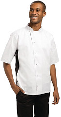  Whites Nevada Kochjacke kurze &Auml;rmel wei&szlig; M 