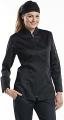  Chaud Devant Monza Damenkochjacke schwarz - XL 