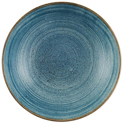  Churchill Stonecast Raw Coupe-Sch&uuml;sseln, Blaugr&uuml;n, 184 mm (12 St&uuml;ck) 