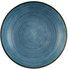  Churchill Stonecast Raw Evolve Coupe-Sch&uuml;sseln, Blaugr&uuml;n, 248 mm (12 St&uuml;ck) 