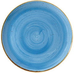 Churchill Stonecast, runder Coupe-Teller, Kornblumenblau, 288 mm, (12 St&uuml;ck) 