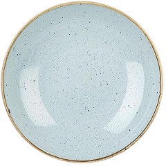  Churchill Stonecast, runde Coupe-Sch&uuml;ssel, Enteneiblau, 220 mm, (12 St&uuml;ck) 
