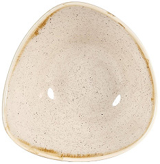  Churchill Stonecast Dreieckige Schalen, Muskatcreme, 153 mm (12 St&uuml;ck) 