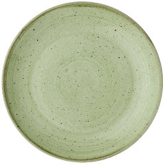  Churchill Stonecast Sage Green Coupe Plate 165mm (12 St&uuml;ck) 