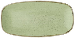  Churchill Stonecast Sage Green Kochs' Rechteckiger Teller 298mm (12 St&uuml;ck) 