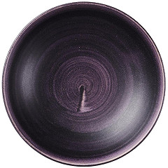  Churchill Stonecast Patina Coupe-Sch&uuml;ssel, tiefviolett, 182 mm, (12 St&uuml;ck) 