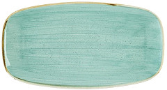  Churchill Stonecast Mint L&auml;nglicher Kochteller Nr. 4 (355 x 189 mm) (6 St&uuml;ck) 