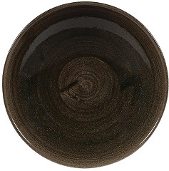  Churchill Stonecast Patina Evolve Coupe Schalen Eisen Schwarz 182mm (12 St&uuml;ck) 